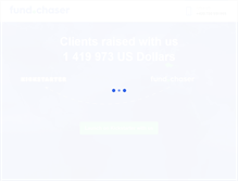 Tablet Screenshot of fundchaser.com